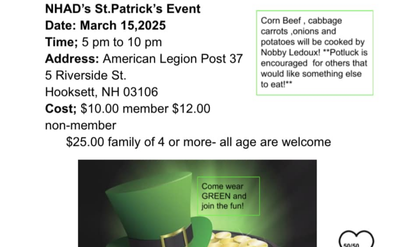 St. Patrick’s Day Party